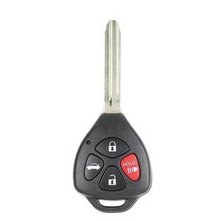 XHORSE Xhorse: Toyota Style / 4-Button Universal Remote Head Key for VVDI Key Tool (Wired) XHS-XKTO02EN